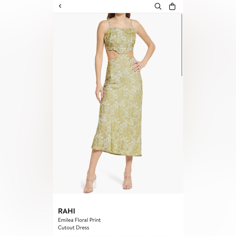 Rahi Emilea Floral Midi Dress